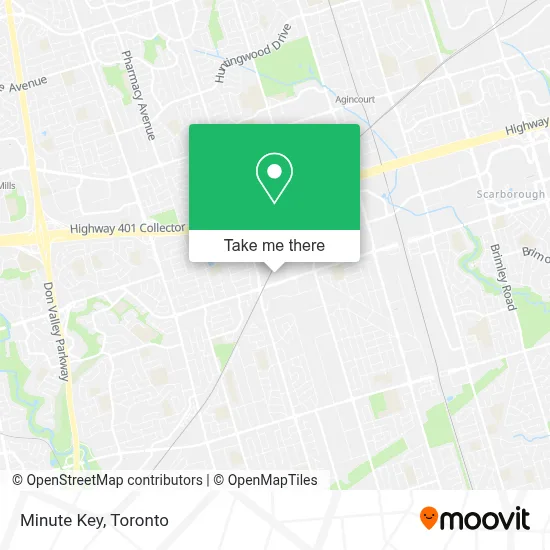 Minute Key map
