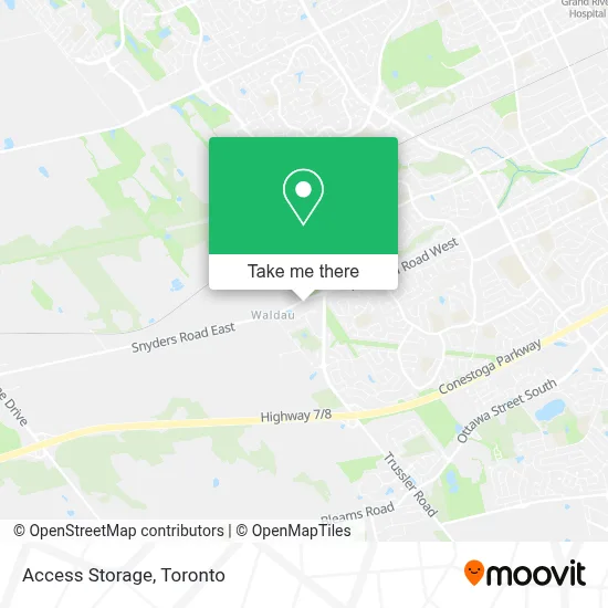 Access Storage map