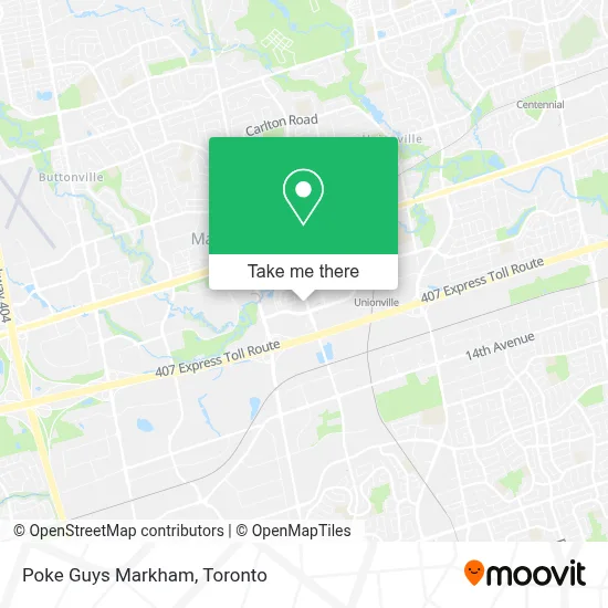 Poke Guys Markham map