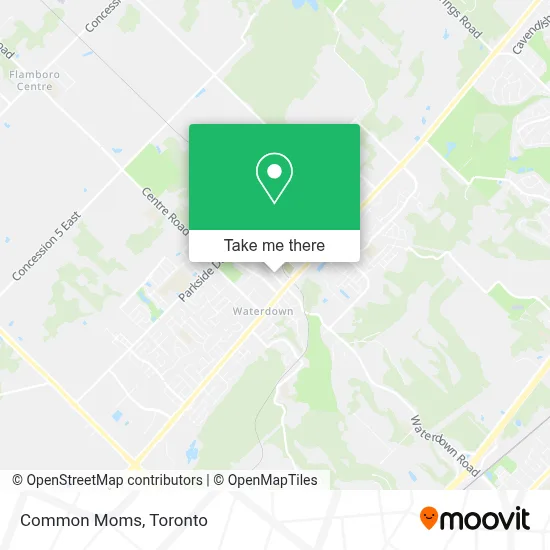 Common Moms map
