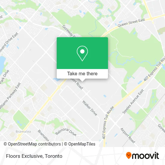 Floors Exclusive map