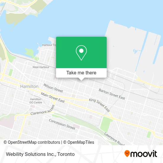 Webility Solutions Inc. map