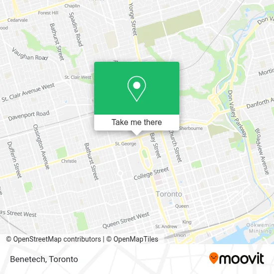 Benetech map