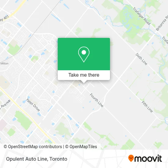 Opulent Auto Line map