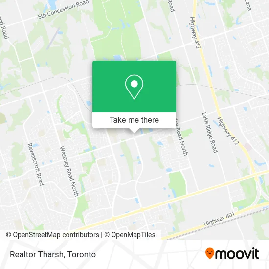 Realtor Tharsh map