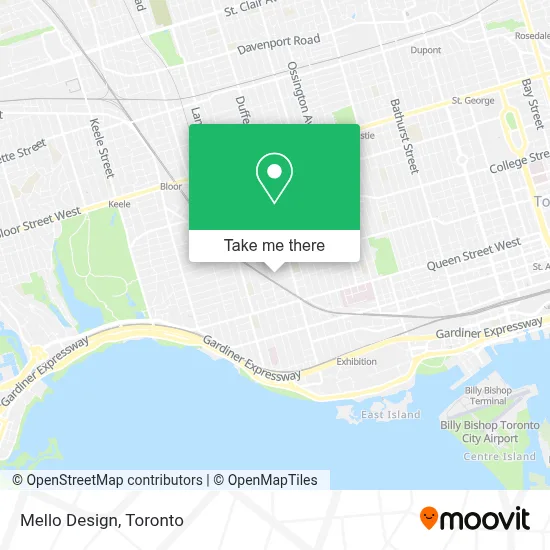 Mello Design map