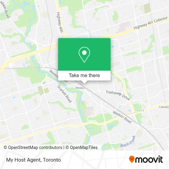 My Host Agent map