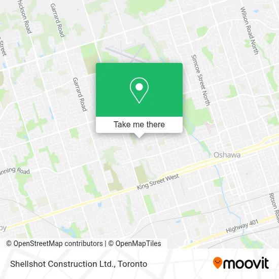 Shellshot Construction Ltd. map