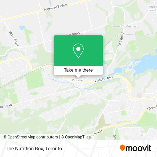 The Nutrition Box map
