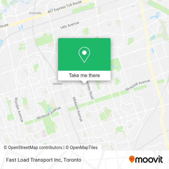 Fast Load Transport Inc map