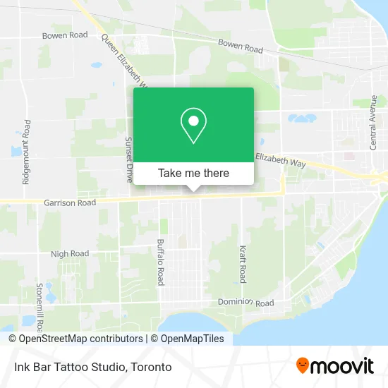 Ink Bar Tattoo Studio map