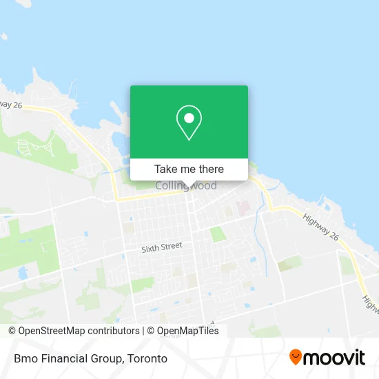 Bmo Financial Group map