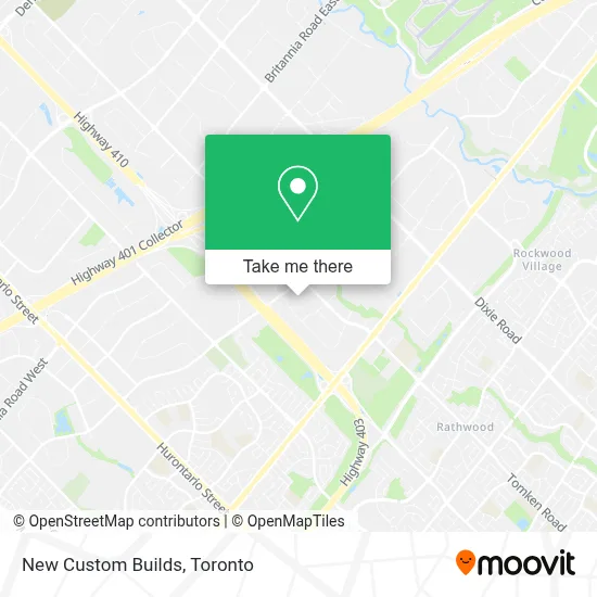 New Custom Builds map