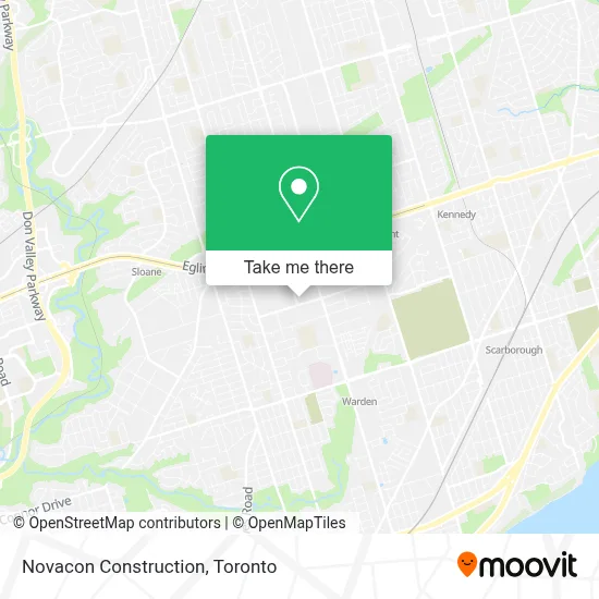 Novacon Construction map
