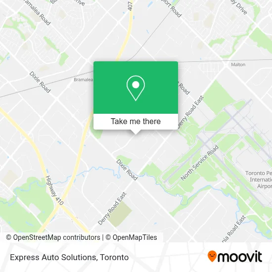 Express Auto Solutions map