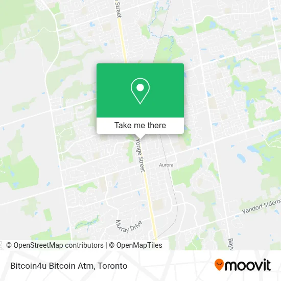 Bitcoin4u Bitcoin Atm map