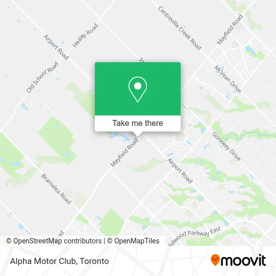 Alpha Motor Club map