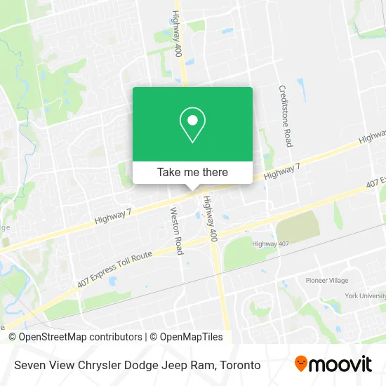 Seven View Chrysler Dodge Jeep Ram map