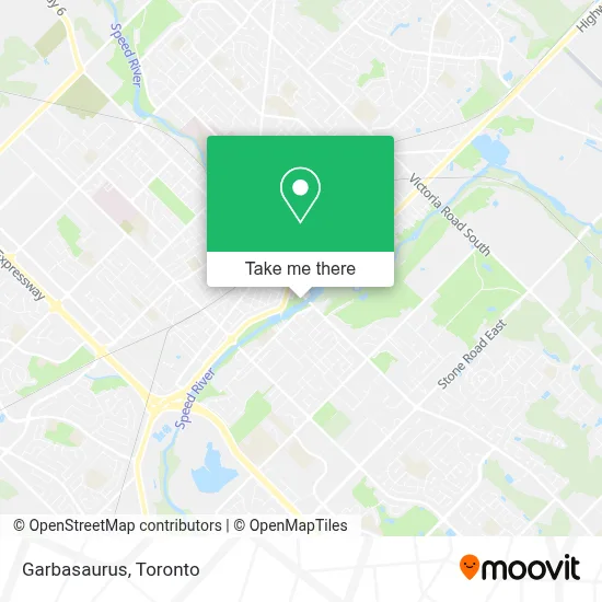 Garbasaurus map