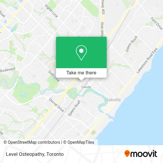 Level Osteopathy map