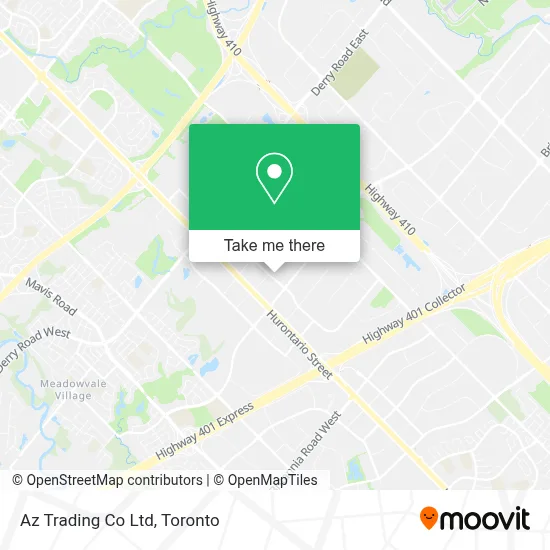Az Trading Co Ltd map