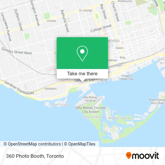 360 Photo Booth map