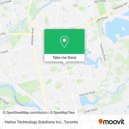 Helios Technology Solutions Inc. map