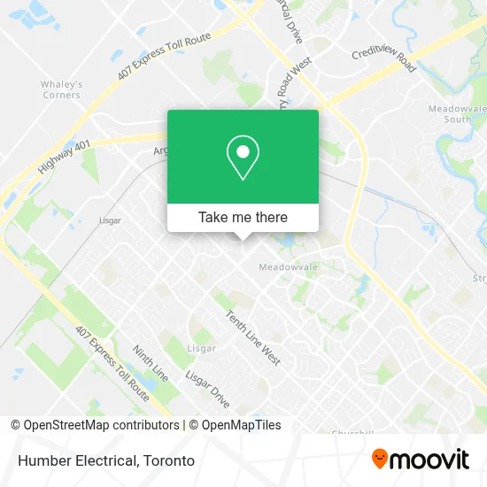 Humber Electrical map