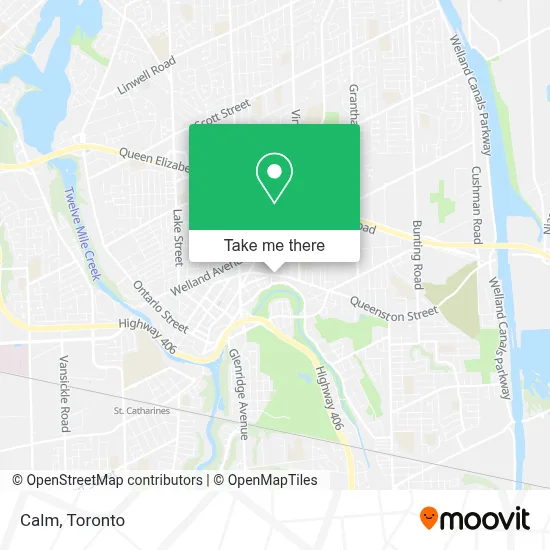 Calm map