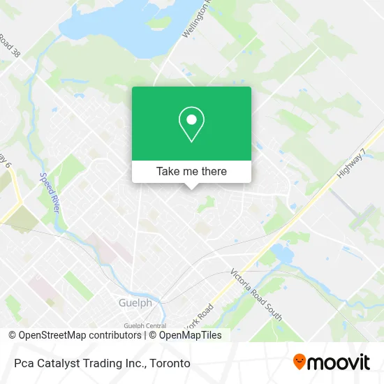 Pca Catalyst Trading Inc. map