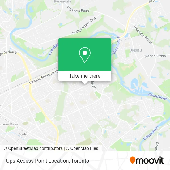 Ups Access Point Location plan
