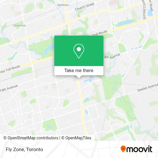Fly Zone map