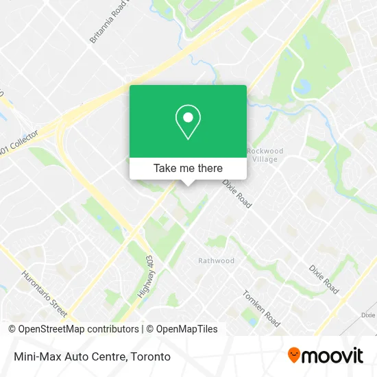 Mini-Max Auto Centre map