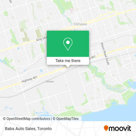 Babs Auto Sales map