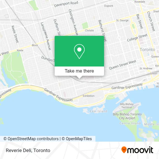 Reverie Deli plan