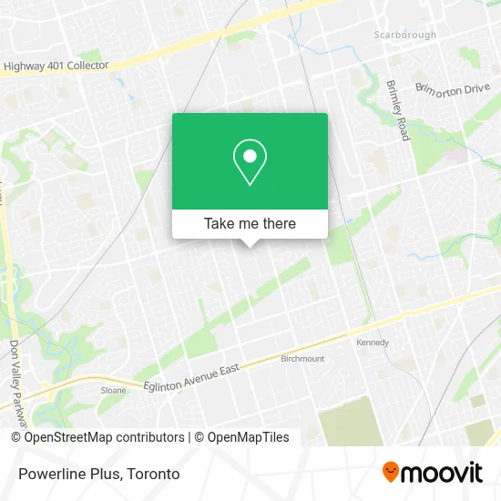 Powerline Plus map