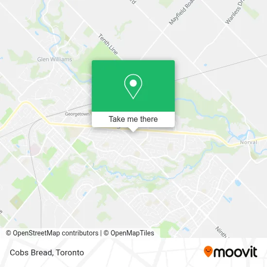 Cobs Bread map