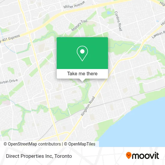 Direct Properties Inc map