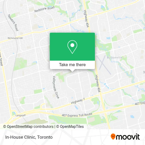 In-House Clinic map