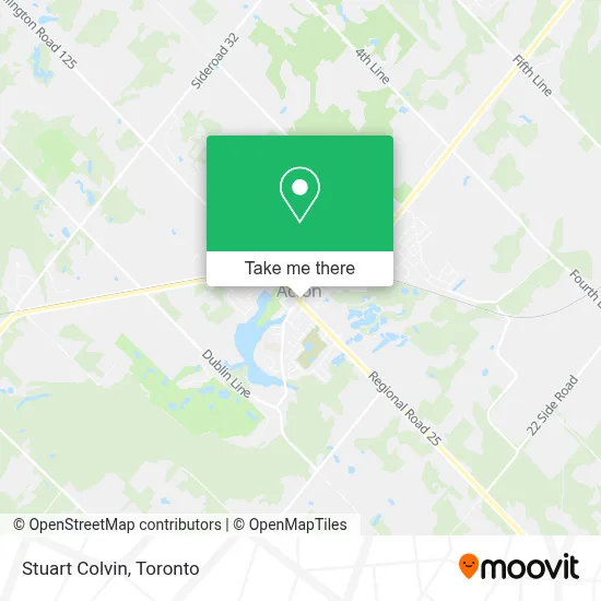 Stuart Colvin map
