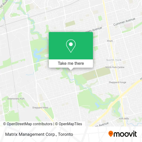 Matrix Management Corp. map