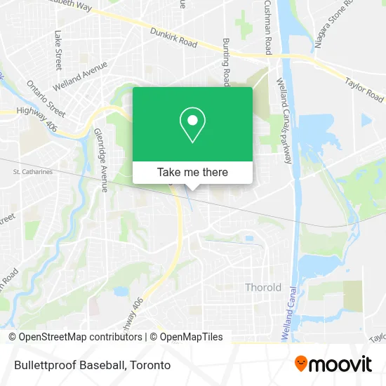 Bullettproof Baseball map
