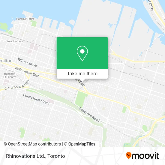 Rhinovations Ltd. map