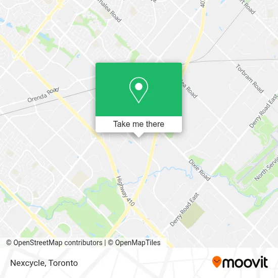 Nexcycle map