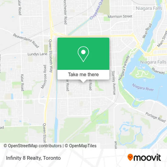 Infinity 8 Realty map