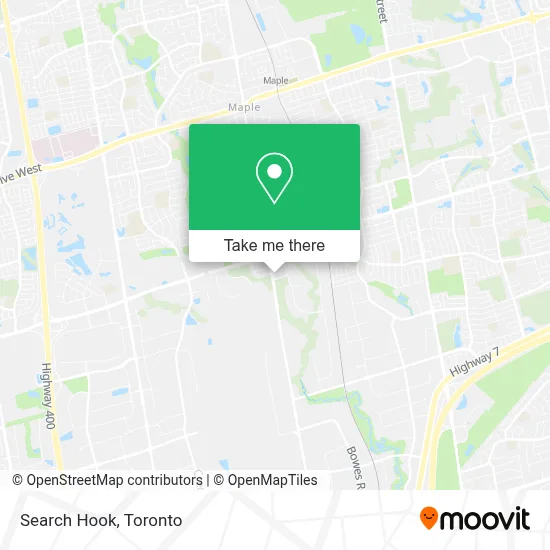 Search Hook map