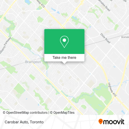 Carobar Auto map