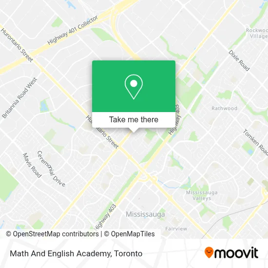 Math And English Academy map