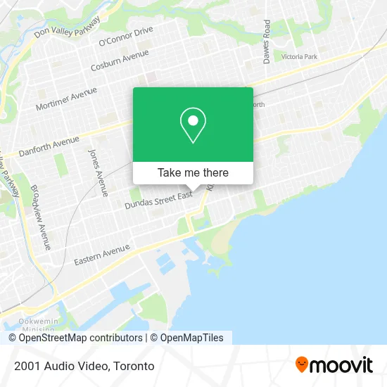 2001 Audio Video map