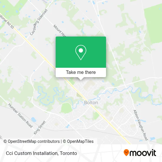 Cci Custom Installation map